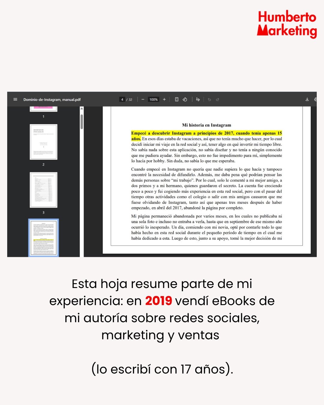 eBook sobre Instagram y redes sociales 2019