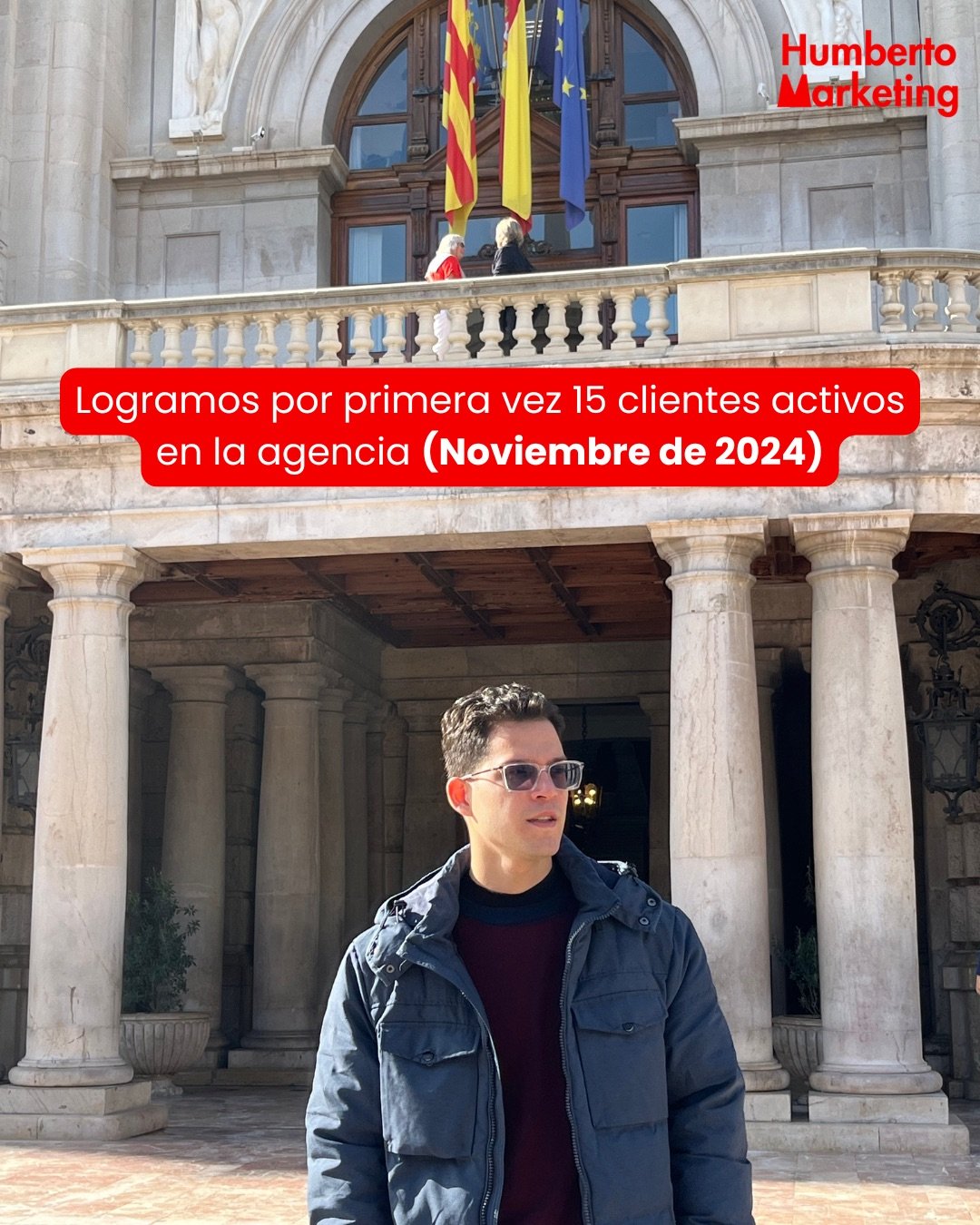 15 clientes activos Nov 2024