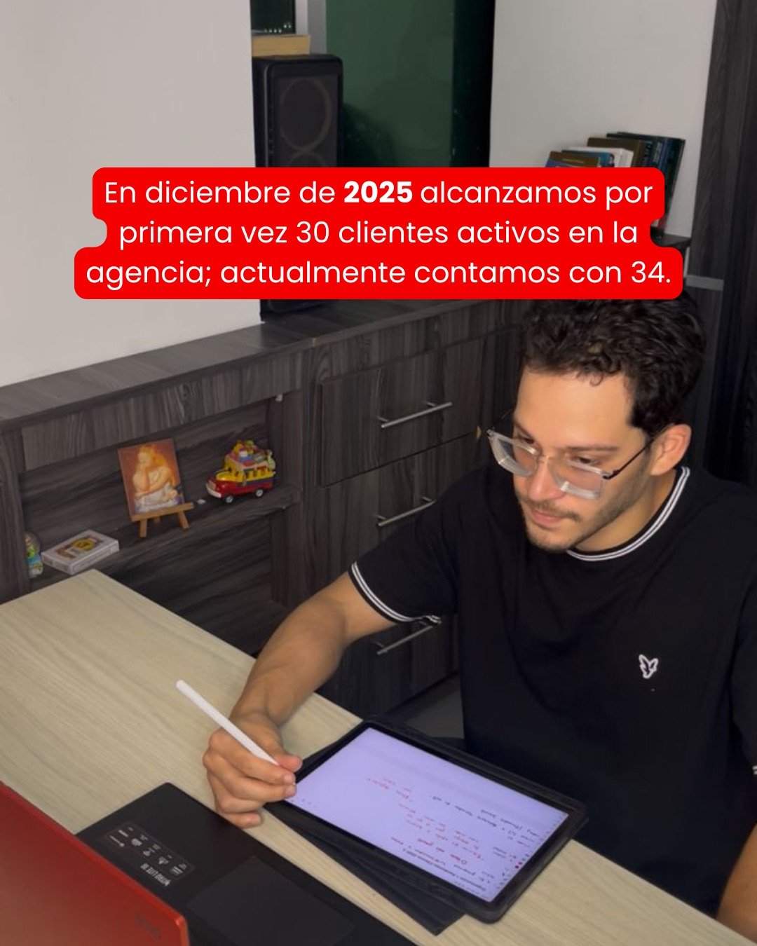 30 clientes activos Dic 2025